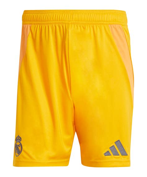 korte broeken adidas real madrid|adidas Real Madrid korte broek Uit 2024/2025 oranje.